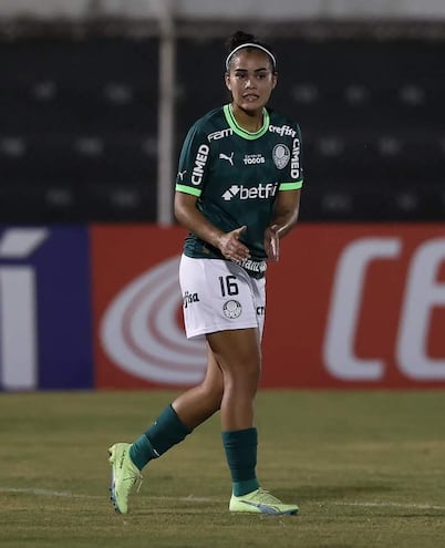 Rosa Miño, mediocampista paraguaya del Palmeiras