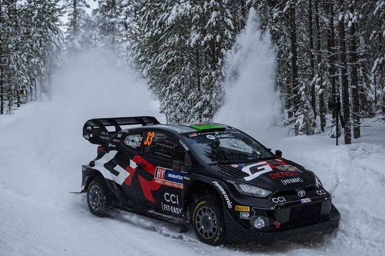 Elfyn Evans y Scott Martin (Toyota GR Yaris Rally1), arrancarán la etapa de hoy en el tercer lugar.