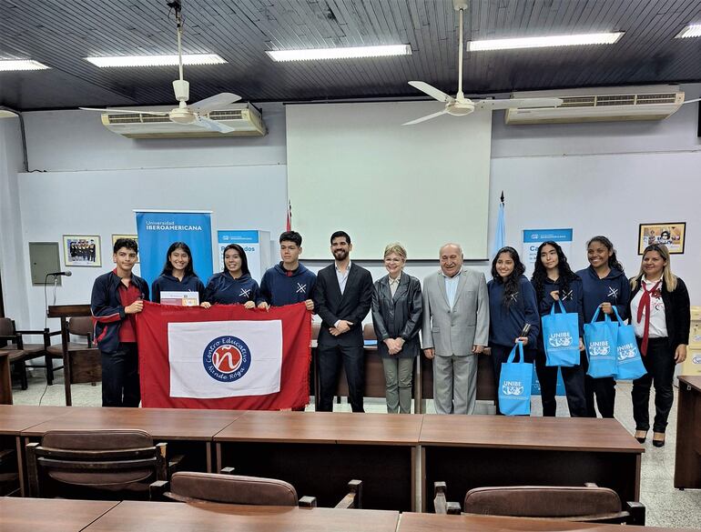 El Centro Educativo Ñande Róga se alzó con el primer puesto del concurso.