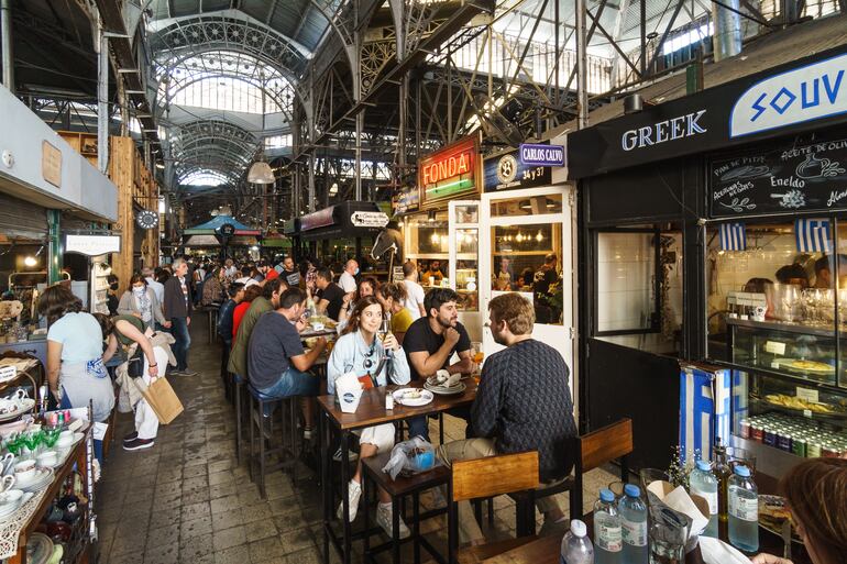 Mercado de San Telmo, Buenos Aires.