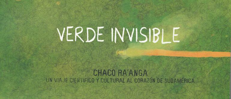 El banner promocional del cómic "Verde invisible".