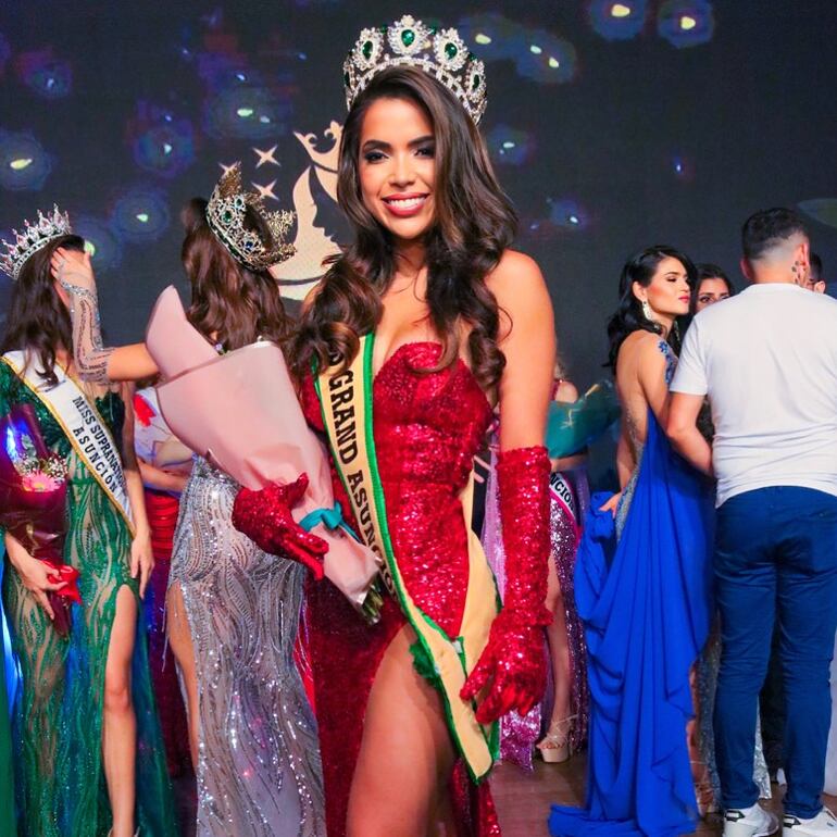 Ayelén Pérez, Miss Grand Asunción 2024.