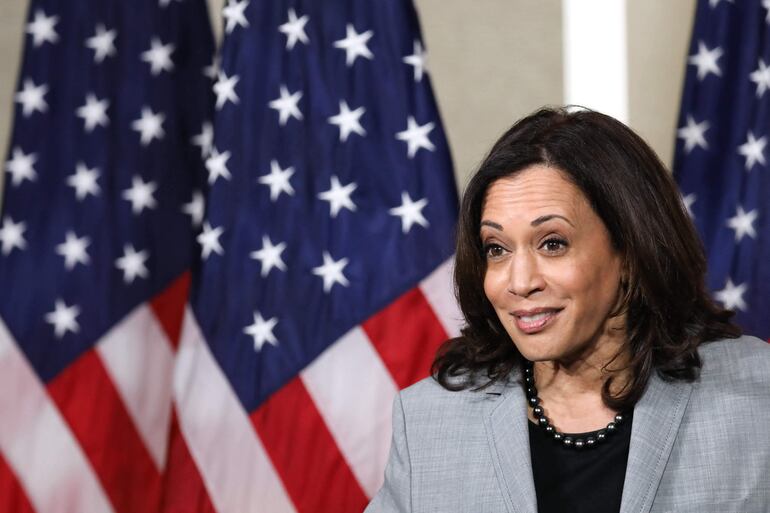 Kamala Harris sería la candidata a presidenta de Estados Unidos por el Partido Democrático.