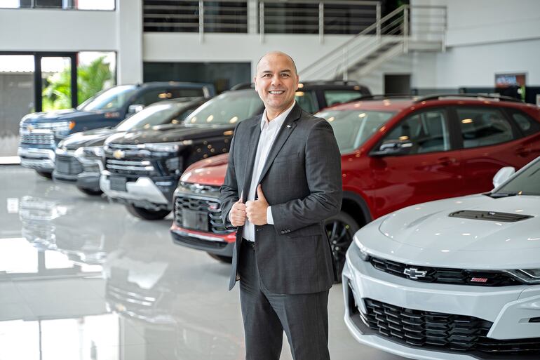 Álvaro Espínola, country manager de GM en Paraguay.