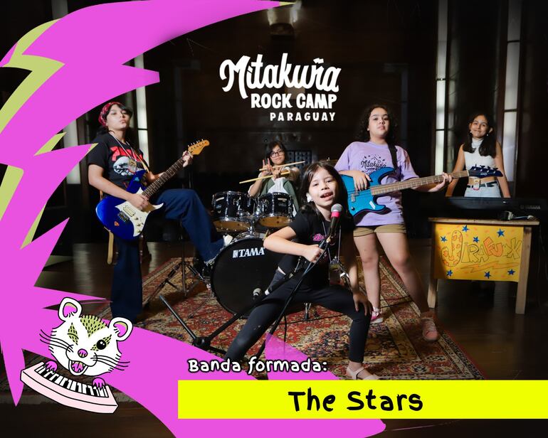 "Mitakuña Rock Camp" convoca a las niñas que quieran aprender más de música.