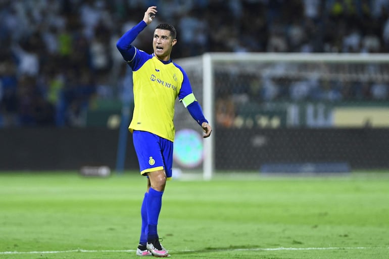 Cristiano Ronaldo, jugador del Al Nassr de Arabia.