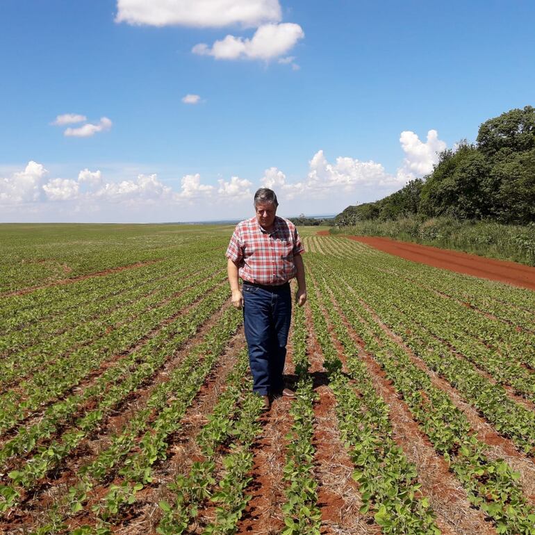 El ingeniero Héctor Cristaldo, presidente de la Unión de Gremios de la Producción.