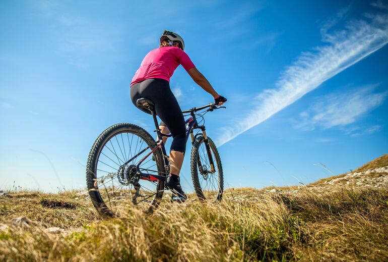 Bicicleta y naturaleza: una combinación muy saludable.