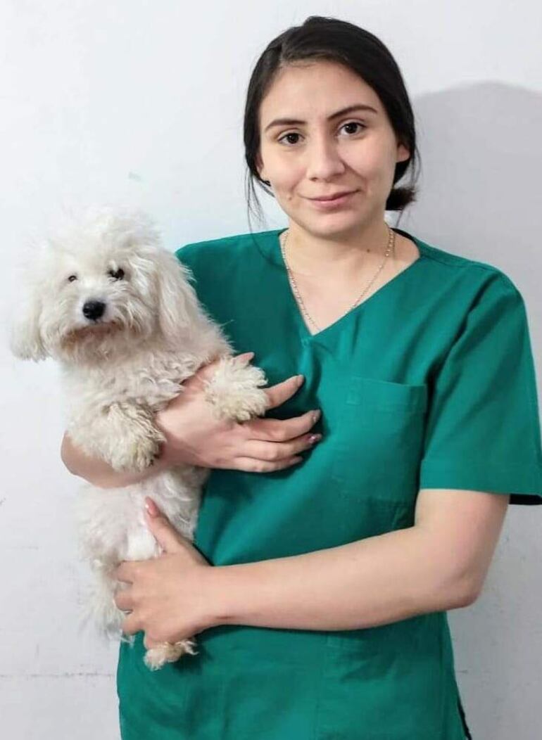 Rebecca Moreno, médica veterinaria.