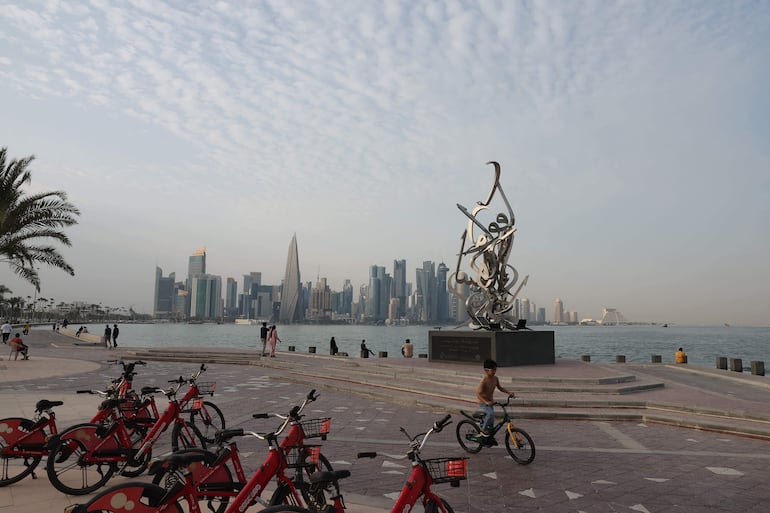 Doha, capital de Qatar.