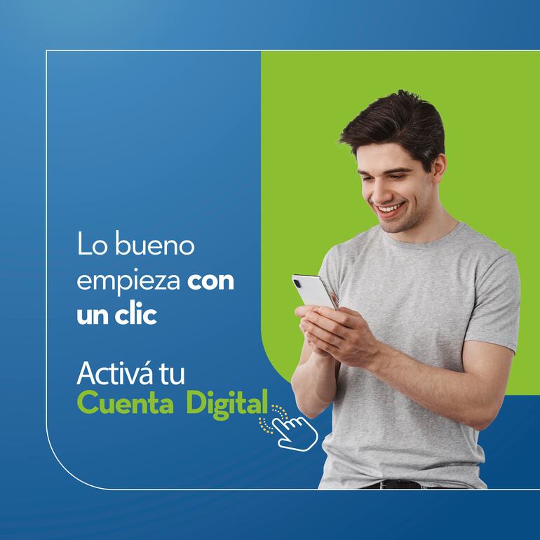 Banco GNB propone crear una cuenta digital de manera fácil.