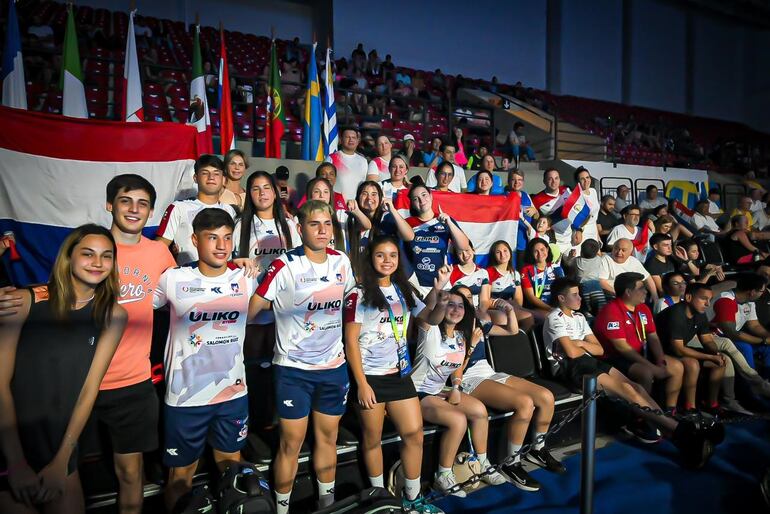 Los jóvenes disfrutaron de una gran semana en Asunción.