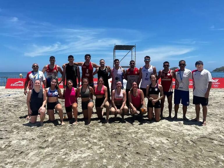 Las Guerreras y Guerreros del balonmano están preparados para pelear la medalla en los juegos suramericanos que se inician hoy.