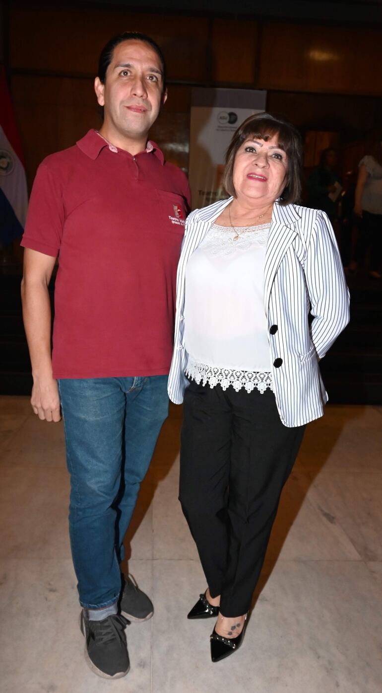 Jorge Giménez y Elena Arévalo.