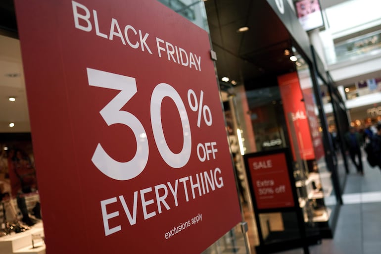 Black Friday en Estados Unidos: "30% off en todo",