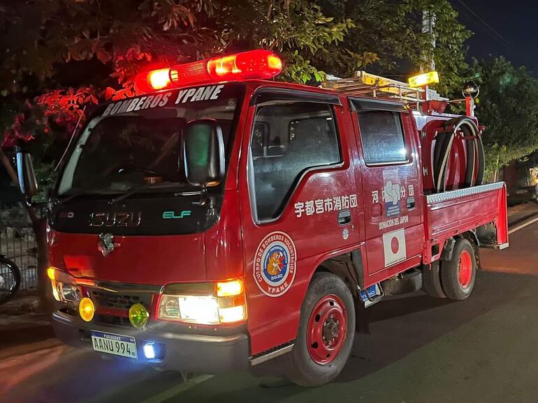 Bomberos de Ypané asistieron a una mujer que dio a luz en su vivienda