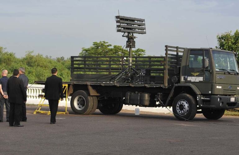 La Fuerza Aérea cuenta con un radar de corto alcance adquirido en el 2012 (foto de archivo).