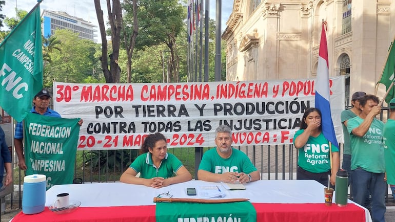 Convocan a XXX marcha campesina en Asunción.