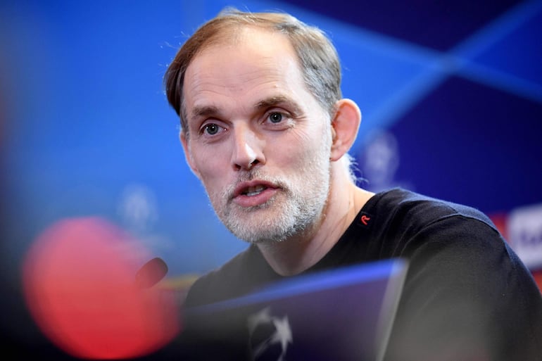 Thomas Tuchel, entrenador del Bayern Múnich, en una conferencia previa al partido frente a Lazio por los octavos de final de la Champions League.