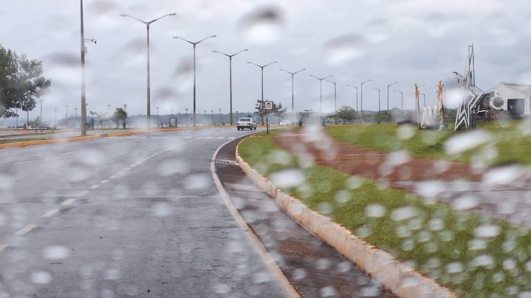 El pronóstico de lluvia para la tarde de este viernes es para Itapúa y cinco departamentos más.