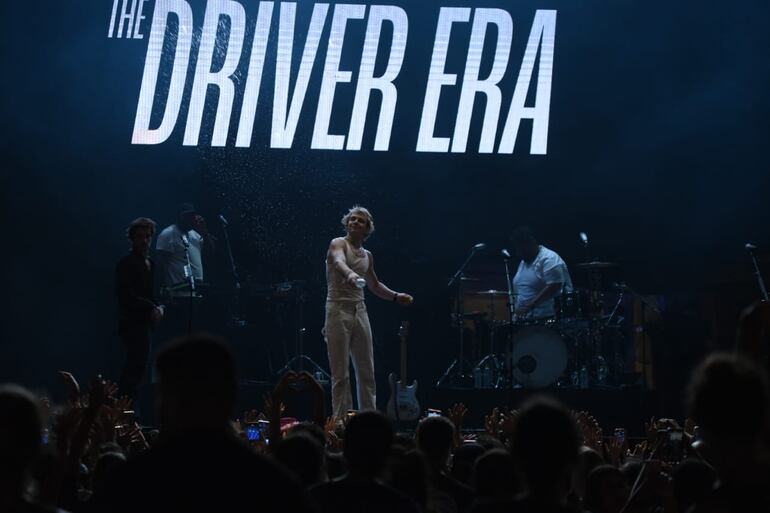 The Driver Era en el festival Asunciónico 2024 en el Parque Olímpico en Asunción, Paraguay.