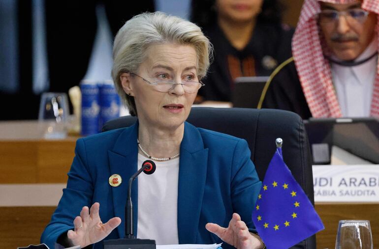 Úrsula von der Leyen, presidenta de la Comisión Europea.