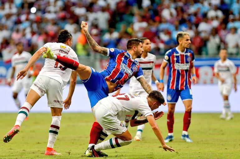 Fluminense perdió 1-0 con Bahía a días de disputar la Final Única de la Copa Libertadores 2023.