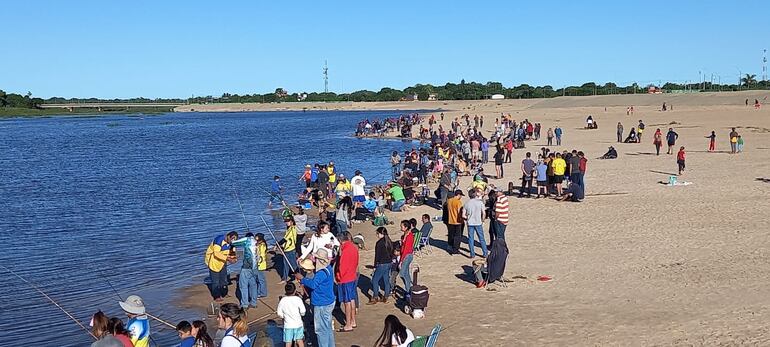 Pilar aguarda la presencia de cientos de competidores para el torneo de pesca deportiva en Semana Santa.