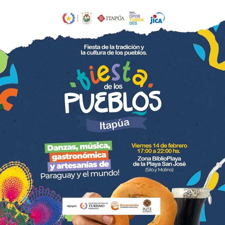 Fiesta de los pueblos Itapúa.