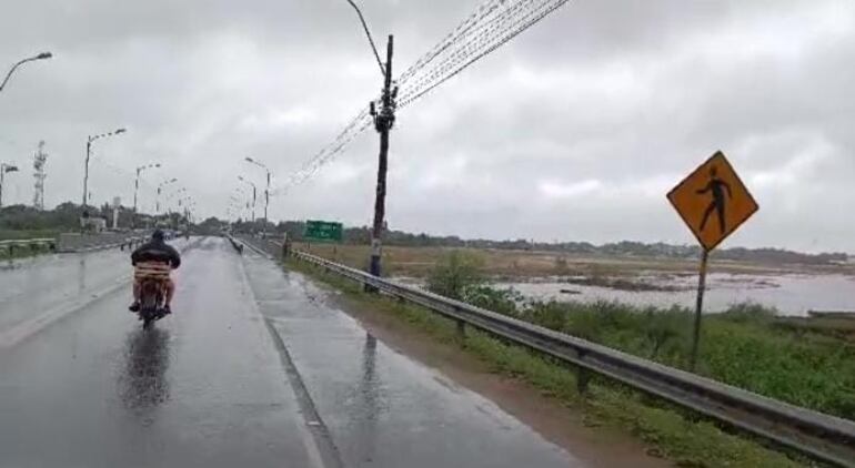 Se pronostican fenómenos de tiempo severo para Ñeembucú esta mañana.