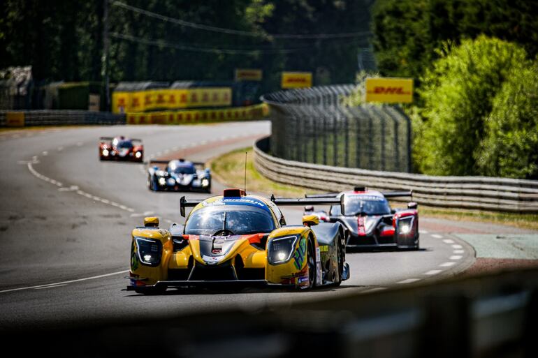 El prototipo Ligier JS P320 Nissan con el que corre Óscar Bittar en el Campeonato Le Mans Cup.