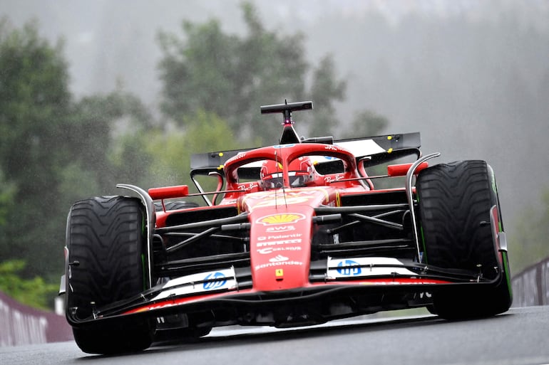 Charles Leclerc estará al frente de la grilla de partida en Spa-Francorchamps.