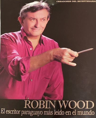 Portada del libro de Robin Wood en la serie Creadores del Bicentenario del Centro Cultural El Cabildo.