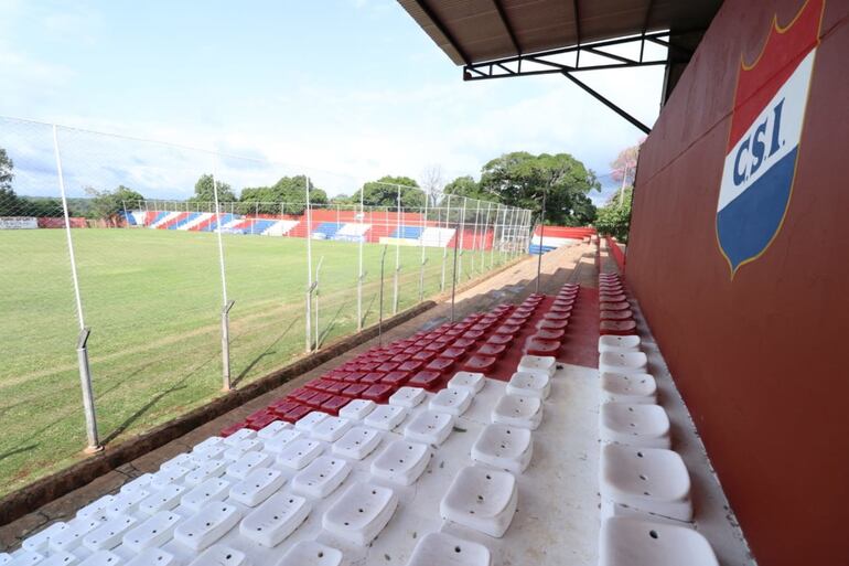 El estadio Salvador Morga de Itá, donde oficia de local sus partidos el Sportivo Iteño, es uno de los 11 clubes de la Intermedia que fue inspeccionado por la APF.