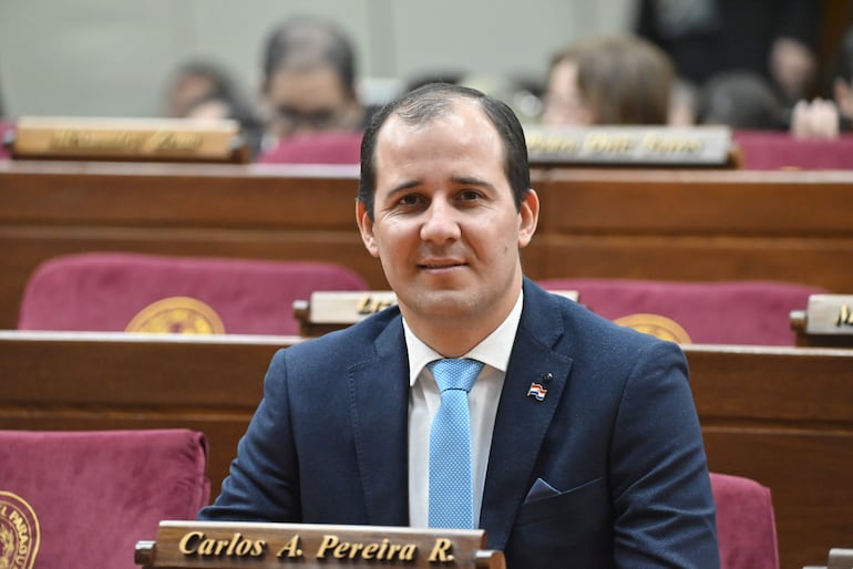 Carlos Pereira, diputado por el Partido Liberal.