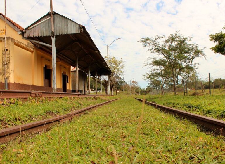 Antigua estación de Sapucái