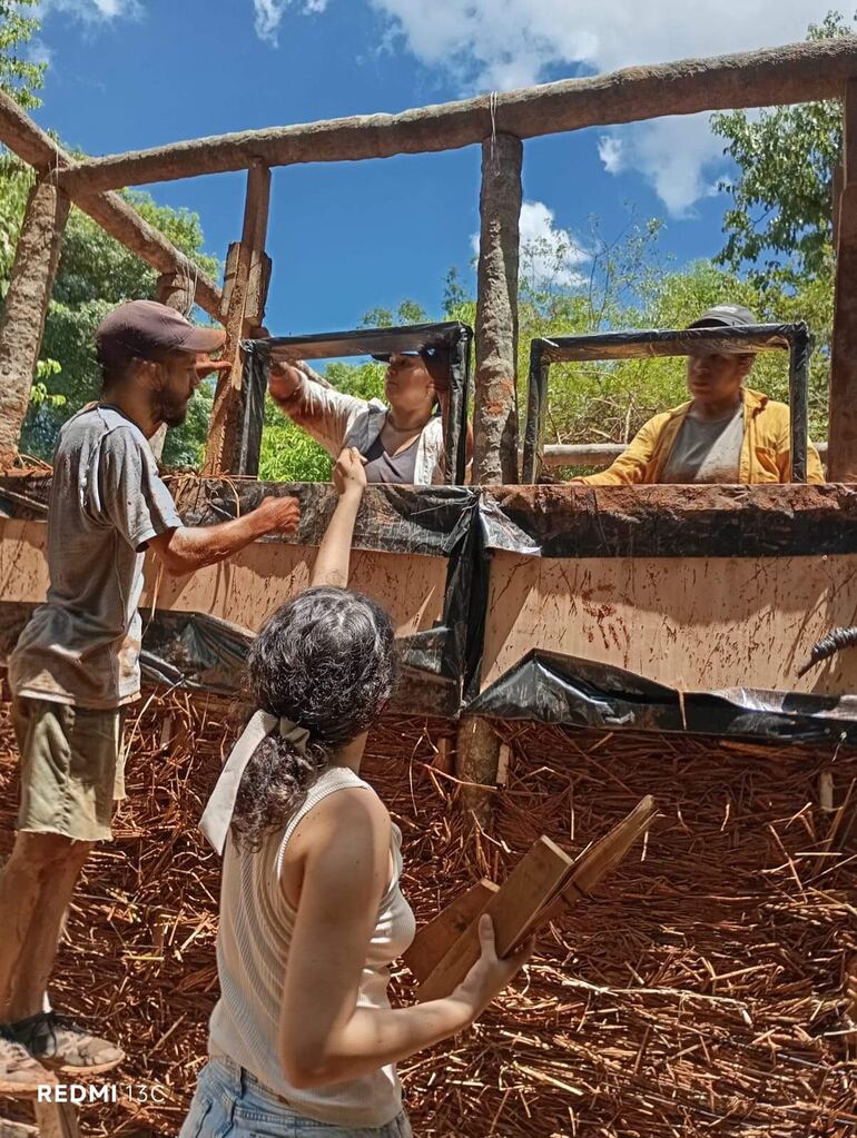 El futuro museo que se está construyendo en memoria de la alfarera Rosalina Robles.