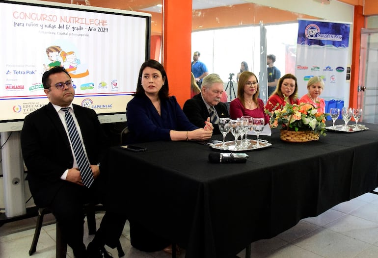 Lanzamiento 2024 del concurso “Nutrileche”, que está dirigido a alumnos del sexto grado de todo el país.