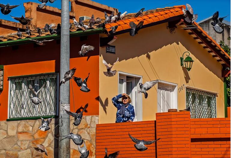 Fotografía de Martín Crespo. Barrio Ciudad Nueva, Asunción, año 2014