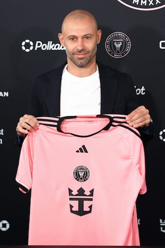 Javier Mascherano, 40 años, nuevo entrenador del Inter Miami.