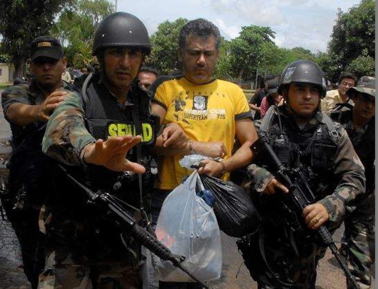 Jarvis Chimenes Pavão, narcotraficante extraditado al Brasil.