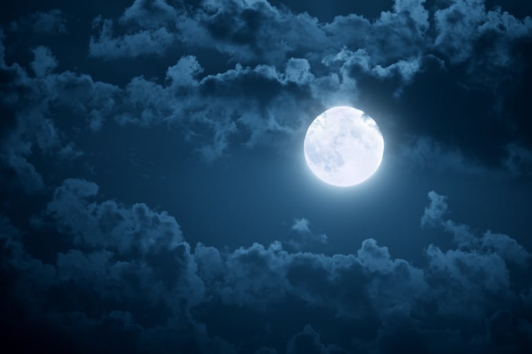 La Luna de Esturión 2024 también será una Superluna azul.