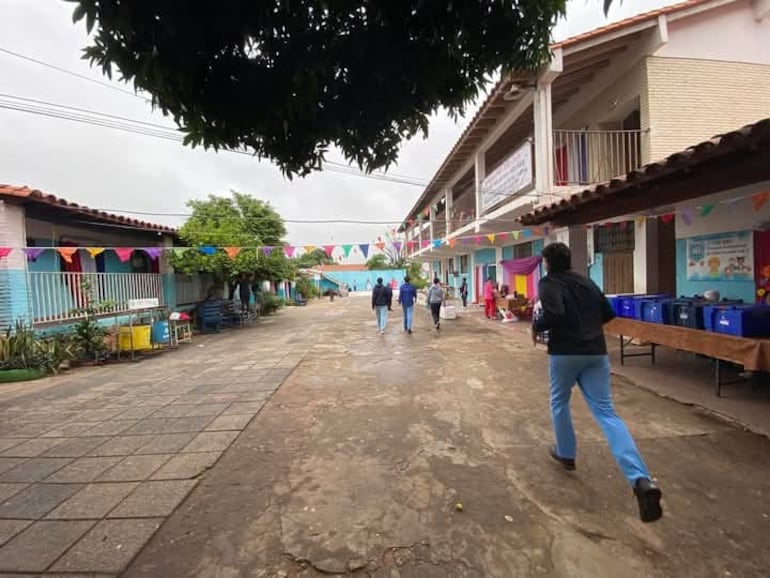 Interior de la escuela. (Gentileza)