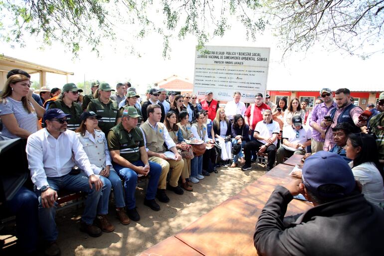 Comitiva de la Cortes Interamericana de los Derechos Humanos Corte IDH llegaron hasta el Chaco para verificar el cumplimiento de sentencia a favor de pueblos indígenas