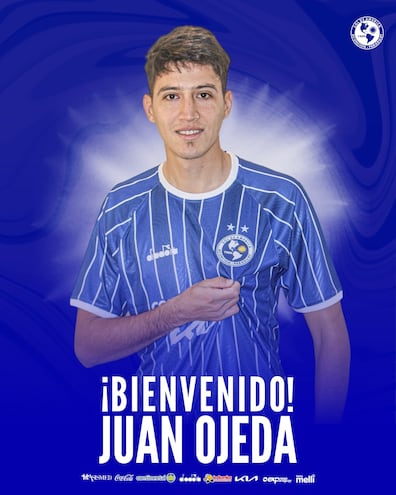 Juan Miguel Ojeda Gauto (26 años), defensor de Sol de América.