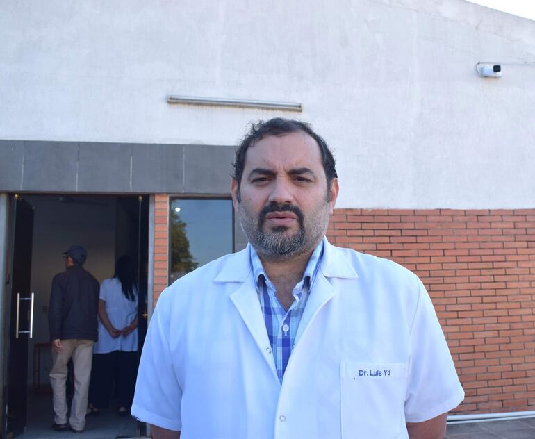 Director del Hospital Regional de Paraguarí, Dr. Luis Yd.