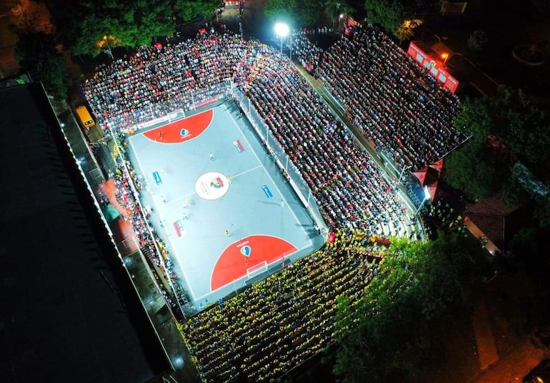 El estadio Municipal El Cerrito.