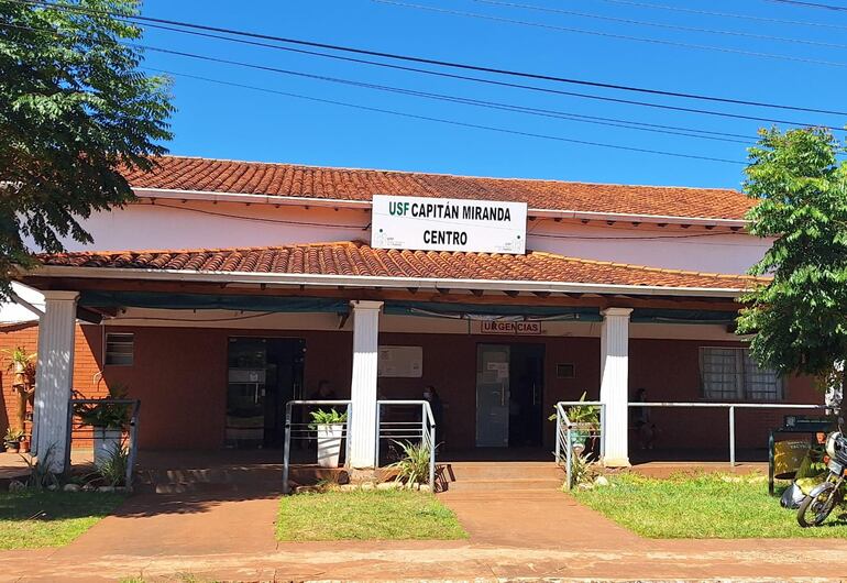 Unidad de Salud Familiar (USF) Capitán Miranda Centro.