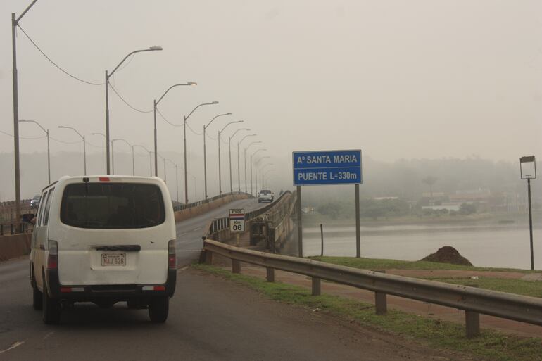 Alta contaminación de aire en Encarnación.