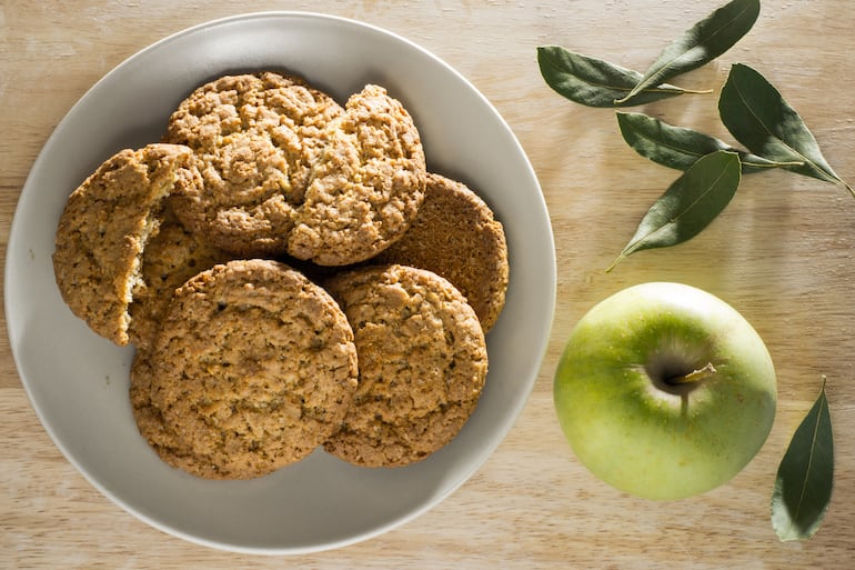 Galletitas de manzana.